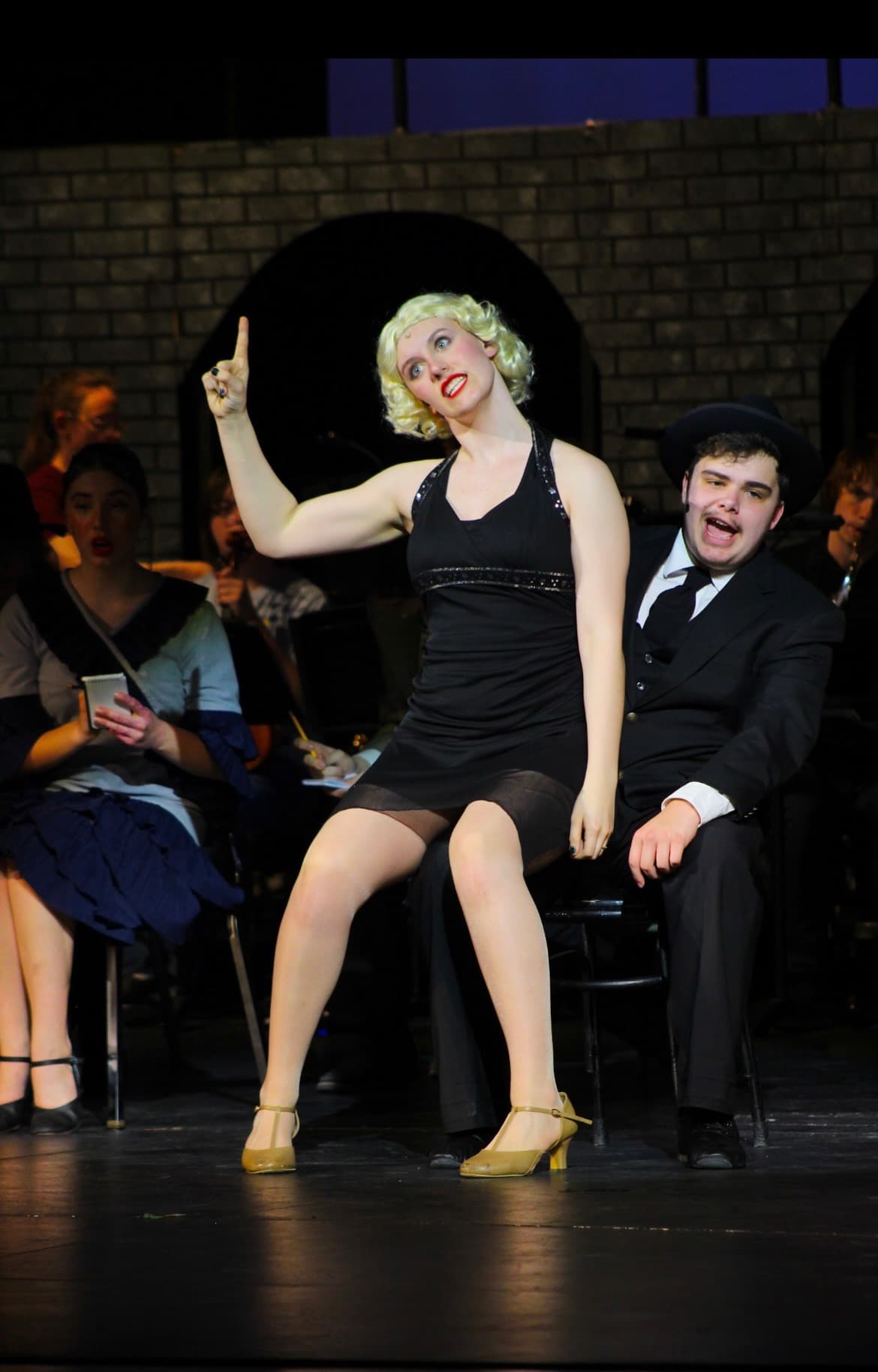 Maya in a featured scene from Chicago